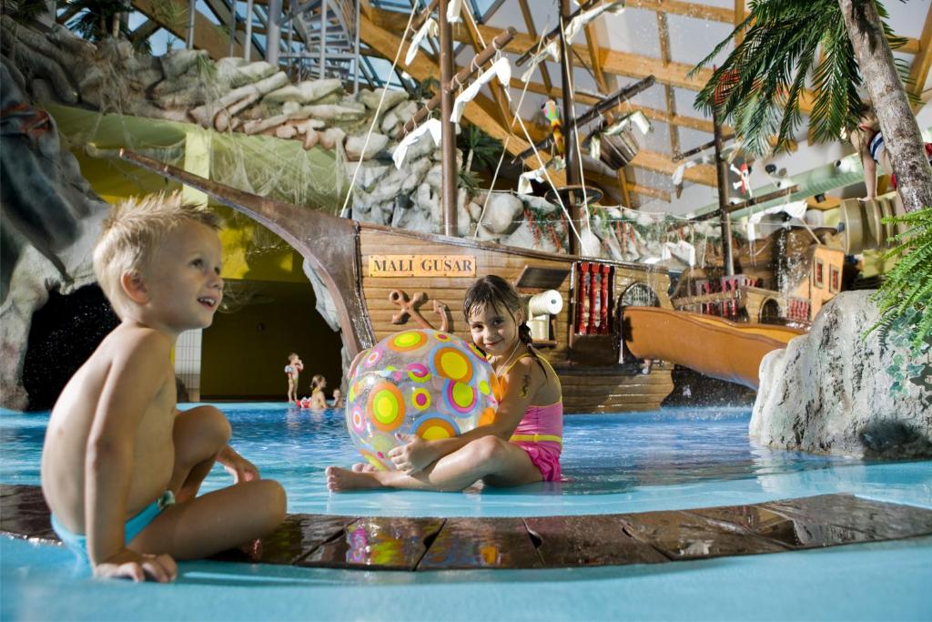 Hosté ubytování Happy Camp Mobile Homes in Camping Terme Čatež