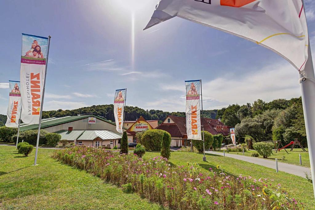 Zahrada ubytování Familien Hotel Krainz