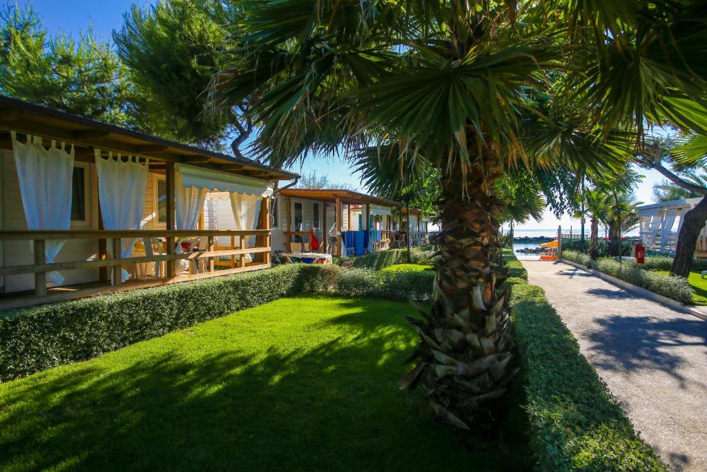 Zahrada ubytování Camping Villaggio Calypso