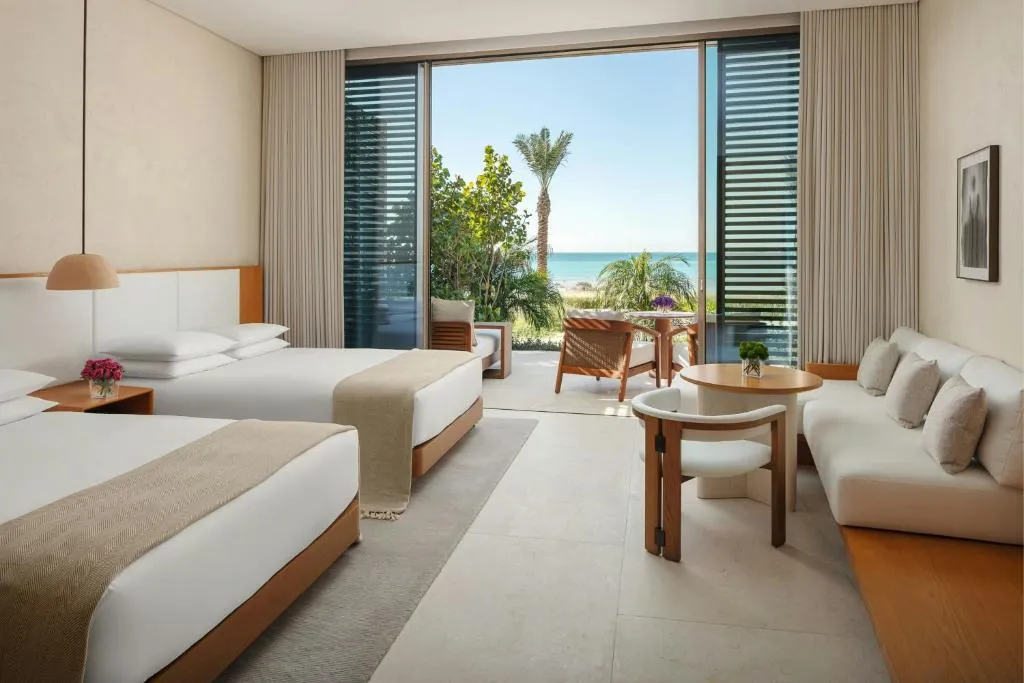 Premier Queen Room with Two Queen Beds and Terrace - Seafront
