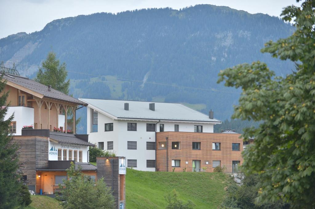 Nespecifikovaný výhled na hory nebo výhled na hory při pohledu z apartmánu