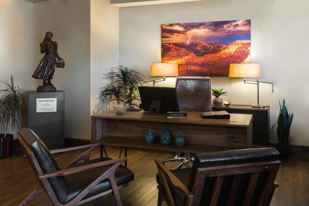 TV a/nebo společenská místnost v ubytování Arabella Hotel Sedona