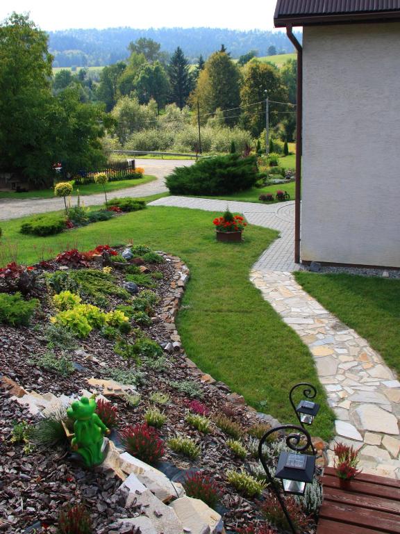 Zahrada ubytování Orlikowe Wzgórze