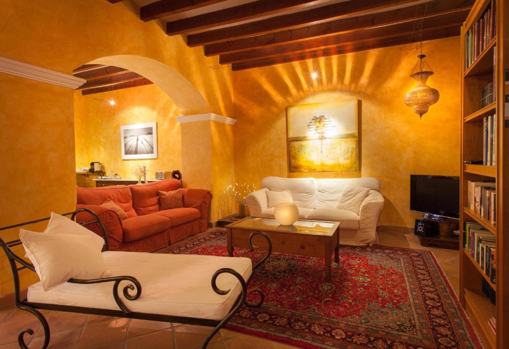 Posezení v ubytování Petit Hotel Alaro