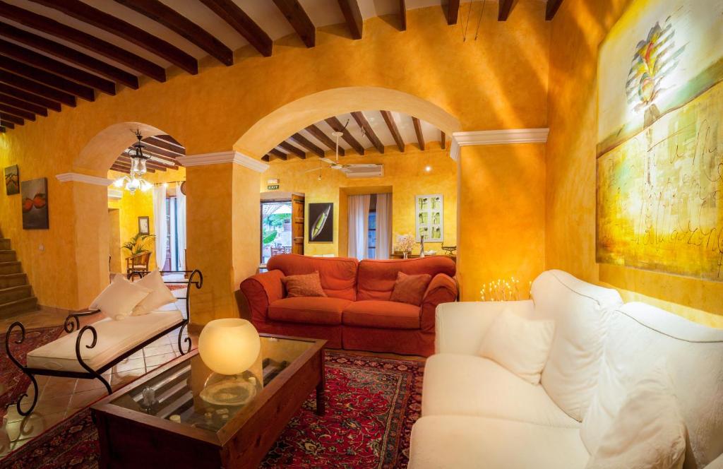 Posezení v ubytování Petit Hotel Alaro