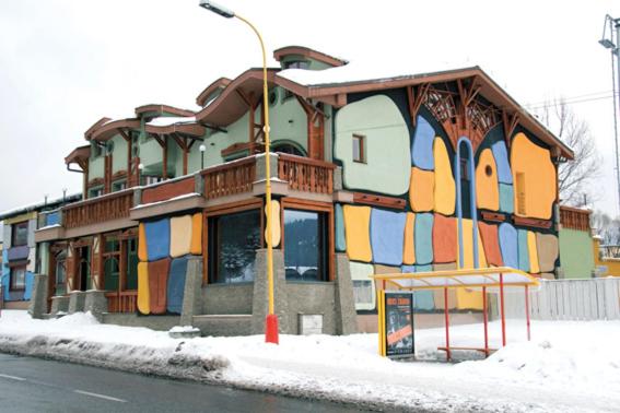 Budova, kde se hotel nachází