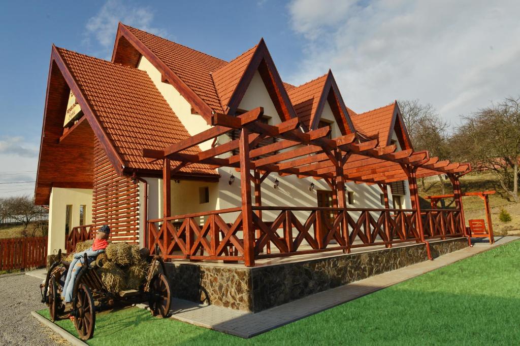 Budova, kde se farma nachází