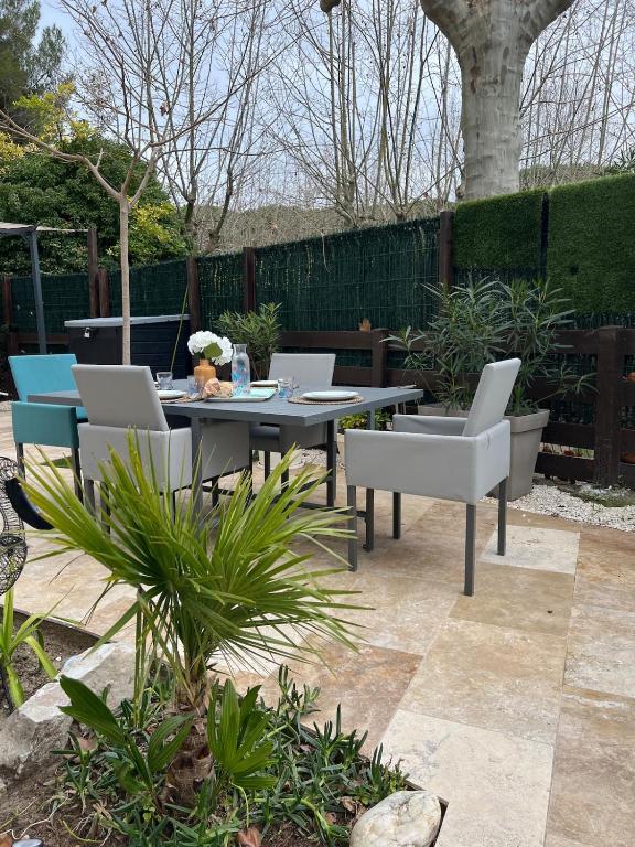 CALME ET MODERNE Appartement avec jardin, centre ville,