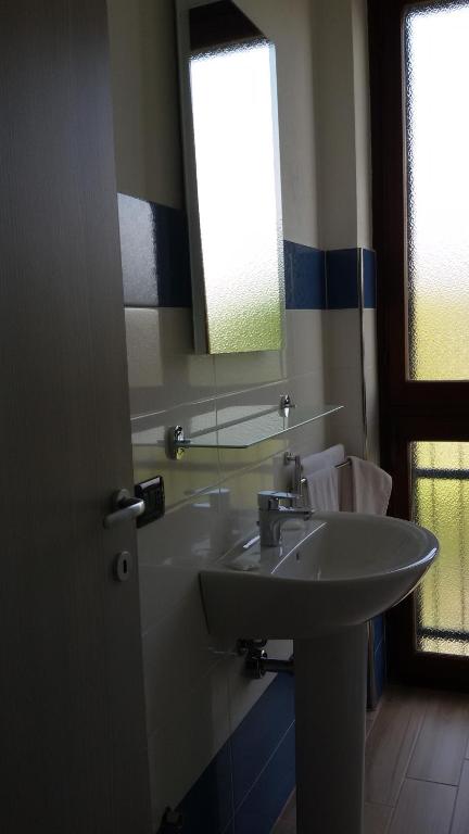 Koupelna v ubytování CerrutiHotel