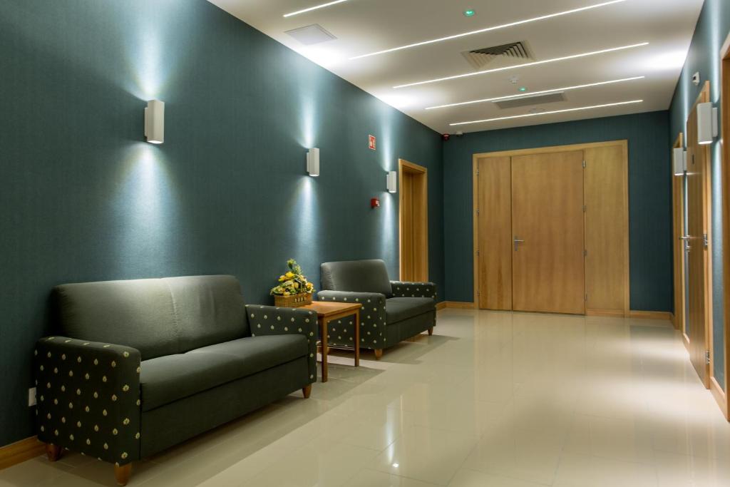 Posezení v ubytování Corvin Hotel Budapest Sissi Wing