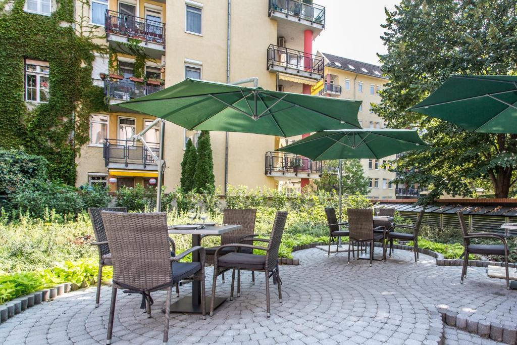 Zahrada ubytování Corvin Hotel Budapest Sissi Wing
