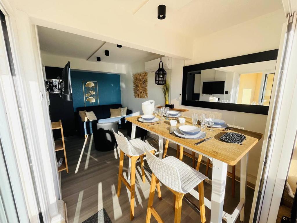 Appartement 4 couchages CAP D'AGDE NATURISME CN040-383