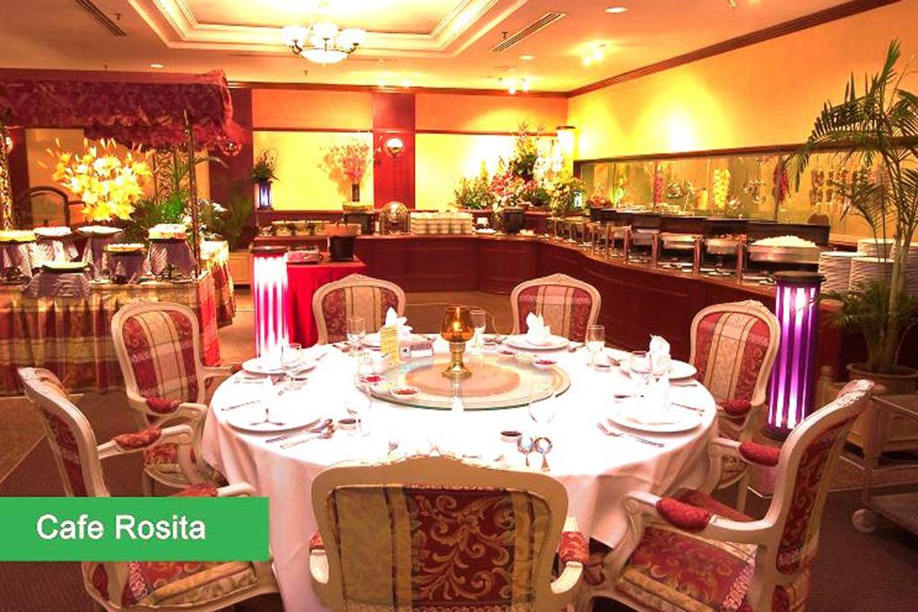 Restaurace v ubytování Dynasty Hotel Miri