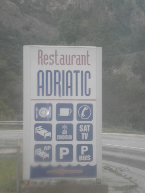 Certifikát, ocenenie alebo iný dokument vystavený v ubytovaní Guest House & Restaurant Adriatic Klek