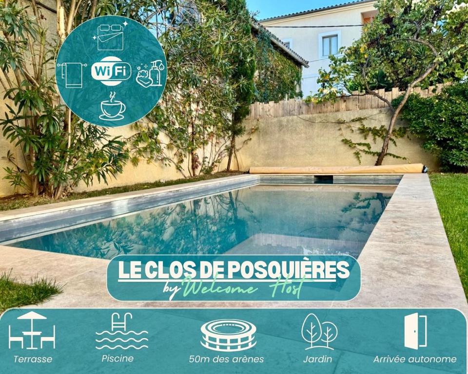 Le Clos de Posquières, Maison vigneronne, Piscine.