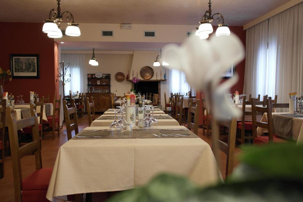 Restaurace v ubytování Al Cavallino