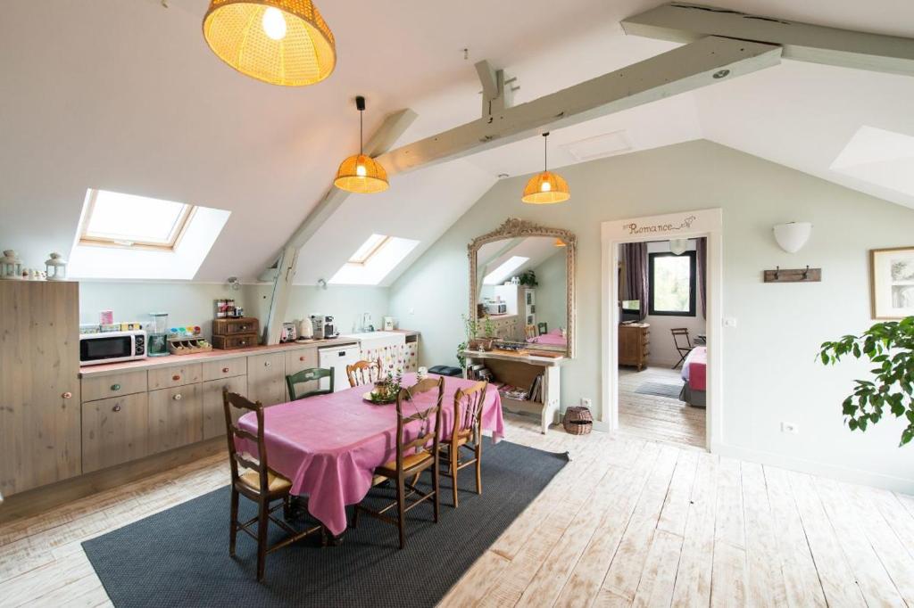 La Cressonnière avec 150m2 d'espace bien-être à privatiser ! Le luxe en toute intimité - Chambre Double Avec Vue Sur Jardin