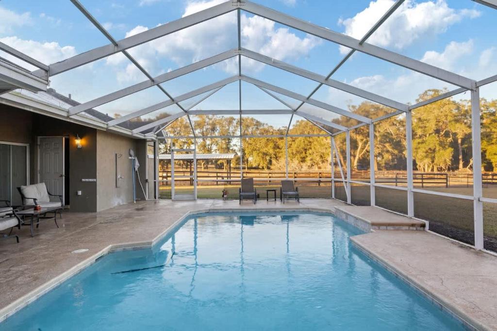 Wec Pool Family 5BR Ocala Farm Home With Heated Pool 6Min To WEC, Ocala (updated ...