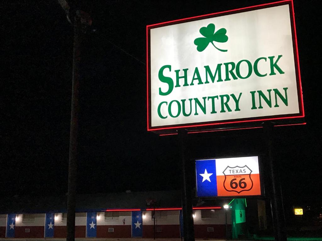 Certifikát, hodnocení, plakát nebo jiný dokument vystavený v ubytování Shamrock Country Inn