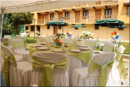 Restaurace v ubytování Gran Hotel El Encanto