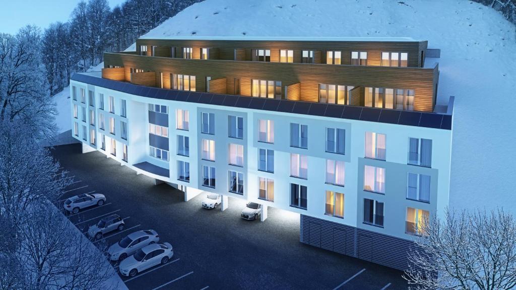 Budova, kde se hotel nachází