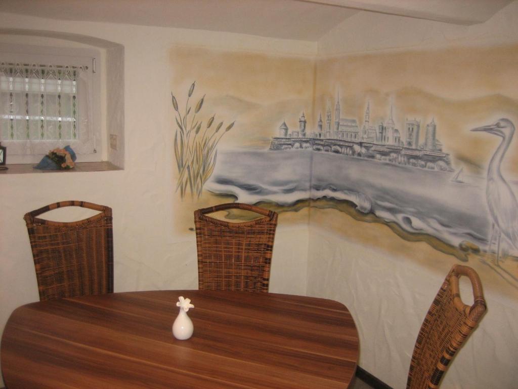 Posezení v ubytování Schusters Lindenhof