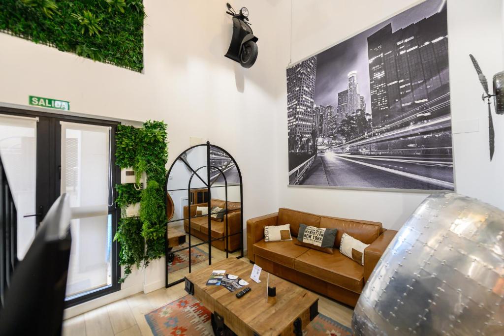 ALG310B - Amplio y moderno Loft con terraza privada en Madrid - Alquiler temporal