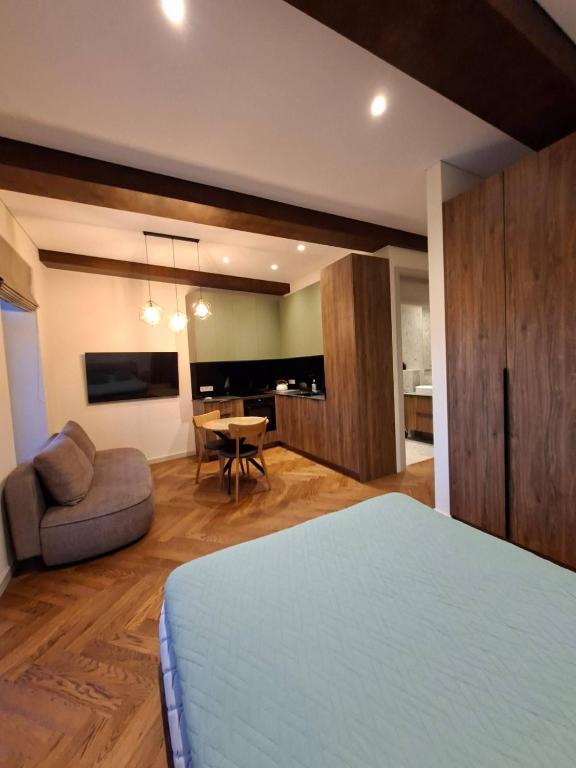 Zona d'estar a Viktor Nemuno house