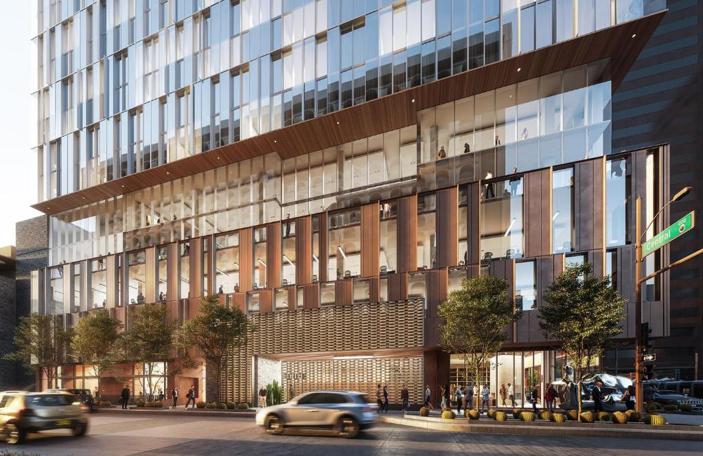 a rendering of a building with cars in front of it at Denu Hotel & Spa in Phoenix