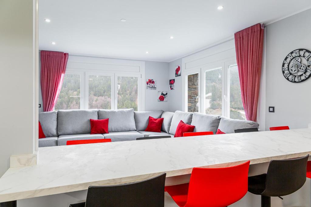 Jacuzzi, Esquí y Vistas para 10 Personas I AndBnB