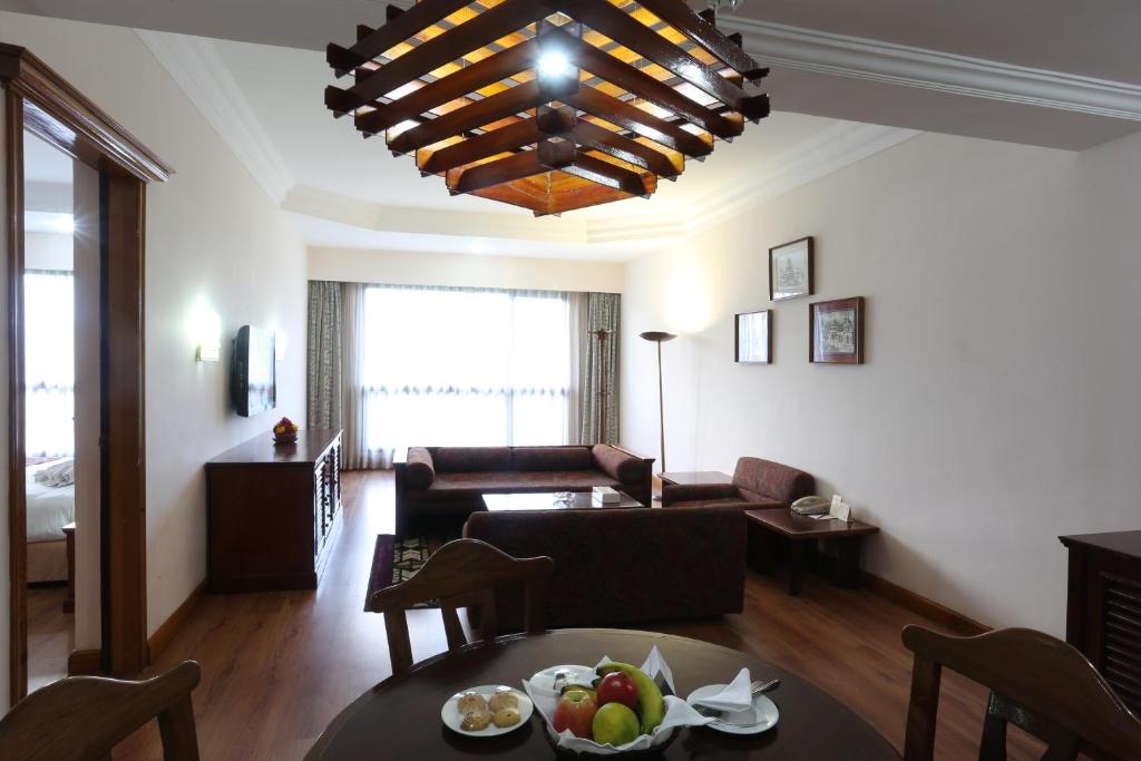 Setusvæði á Hotel Pokhara Grande