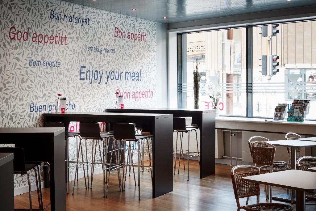 Posezení v ubytování Hotel Cabinn Vejle