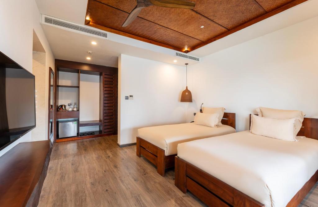 Phòng Deluxe Giường Đôi/2 Giường Đơn Có Ban Công