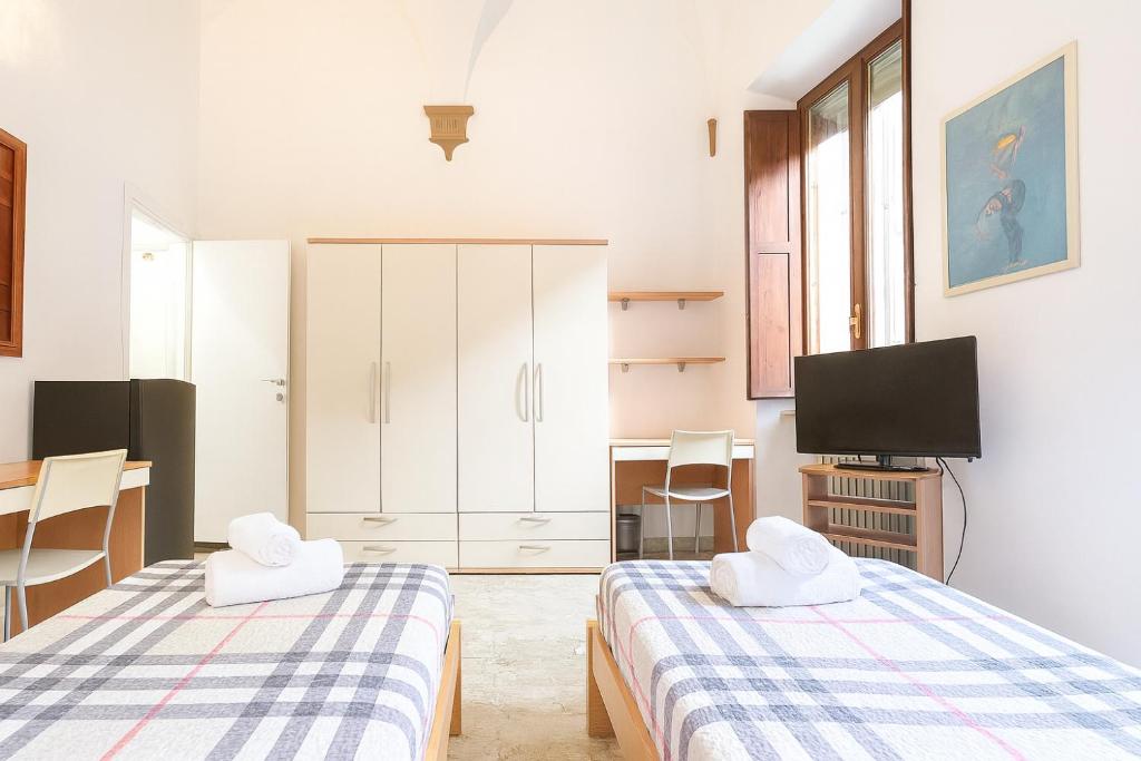 HostelCiompi में एक कमरे में एक या कई बेड