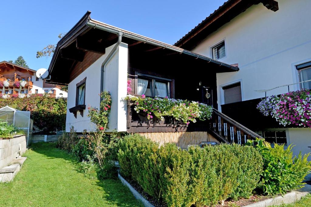 Zahrada ubytování Pension Feichter