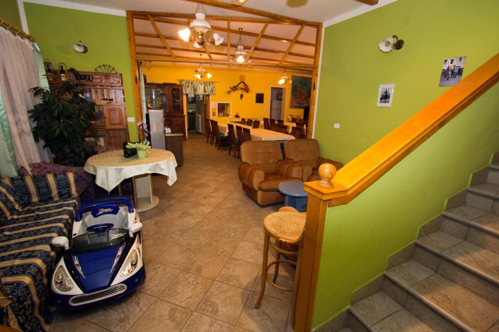 Posezení v ubytování Tourist Farm Gregorič