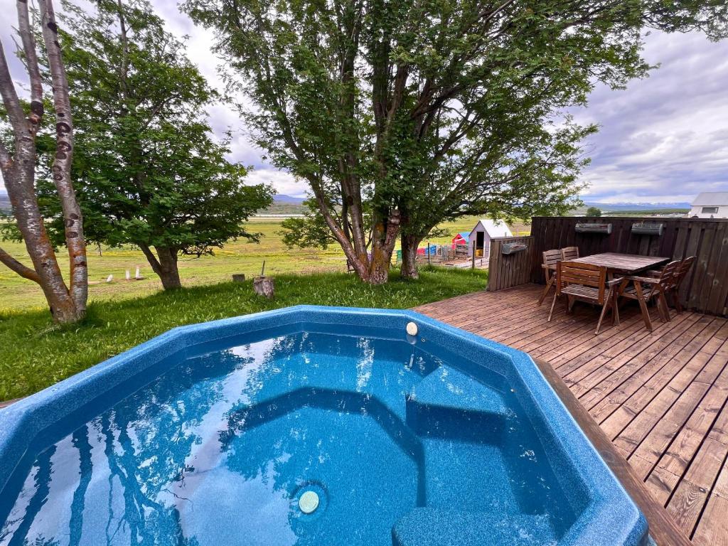 Finnsstaðir Holiday Home with Hot tub