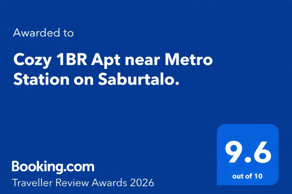 فضای داخلی Cozy 1BR Apt near Metro Station on Saburtalo. در تفلیس - تصویر ۳