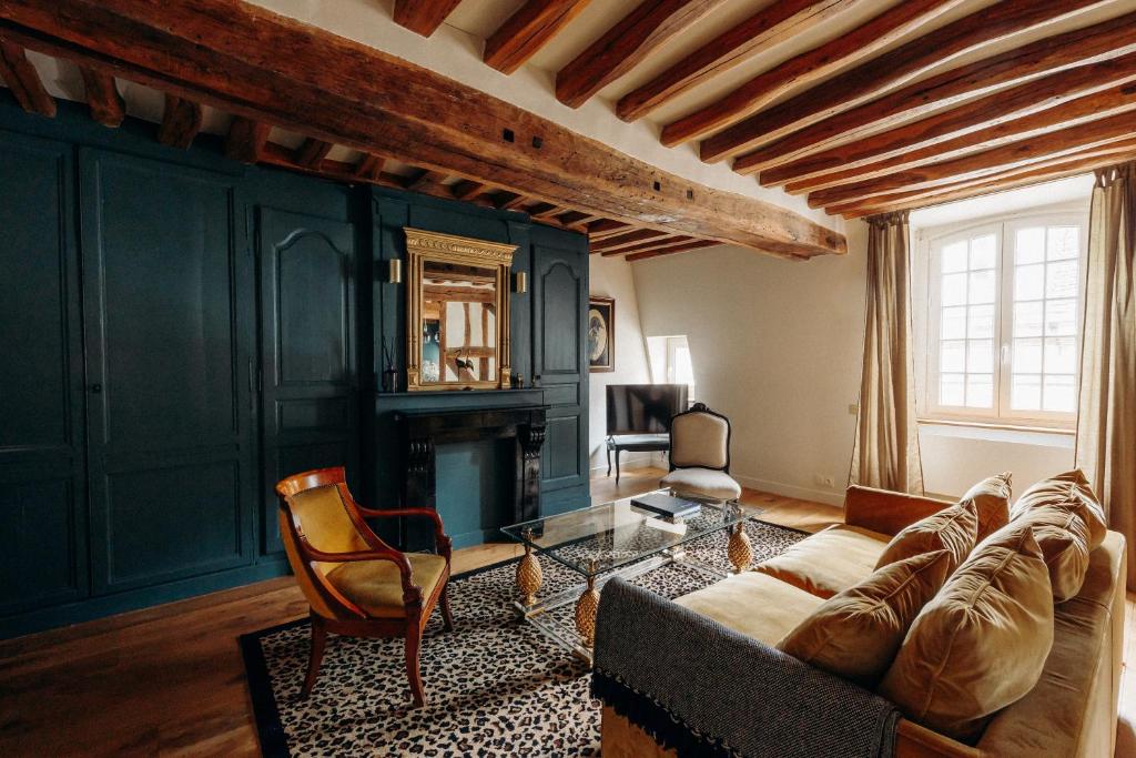 Le Cotin Bleu Duplex de charme au cœur du Vieux Rouen