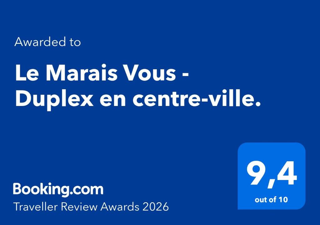 Le Marais Vous - Duplex en centre-ville. photo