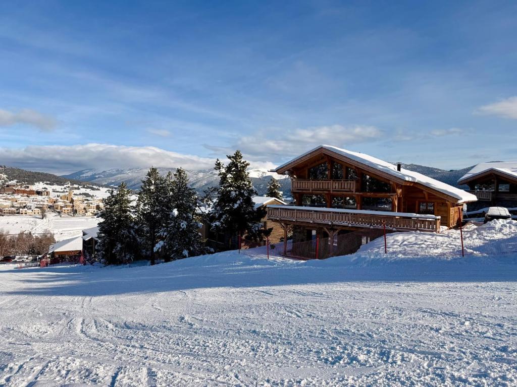 Chalet sur les pistes
