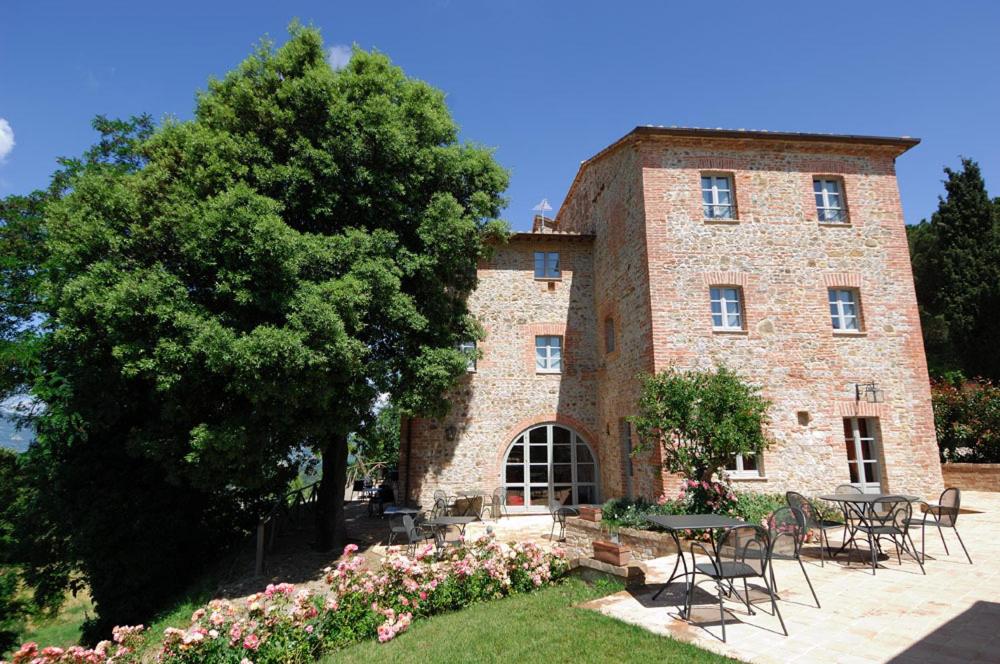 A garden outside Locanda Della Picca