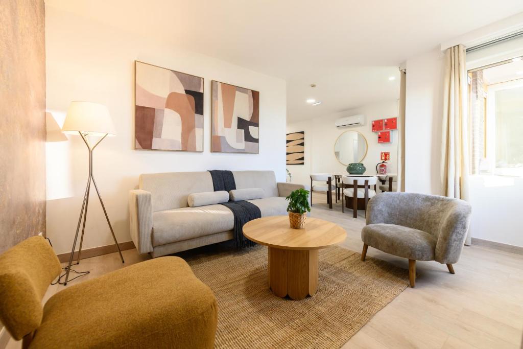 ABR1710B - Amplio piso de Lujo 2 dormitorios, ambos con terraza y 2 baños - Alquiler temporal