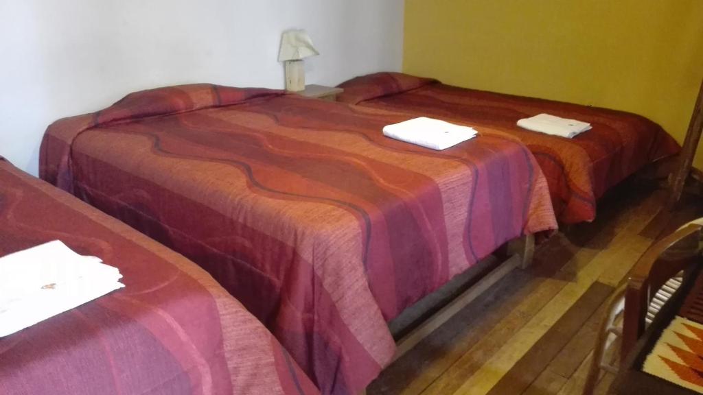 Letto o letti in una camera di Posada Junco y Capuli