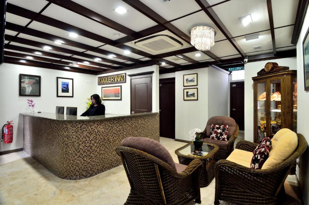 Posezení v ubytování Hotel Kooler Inn