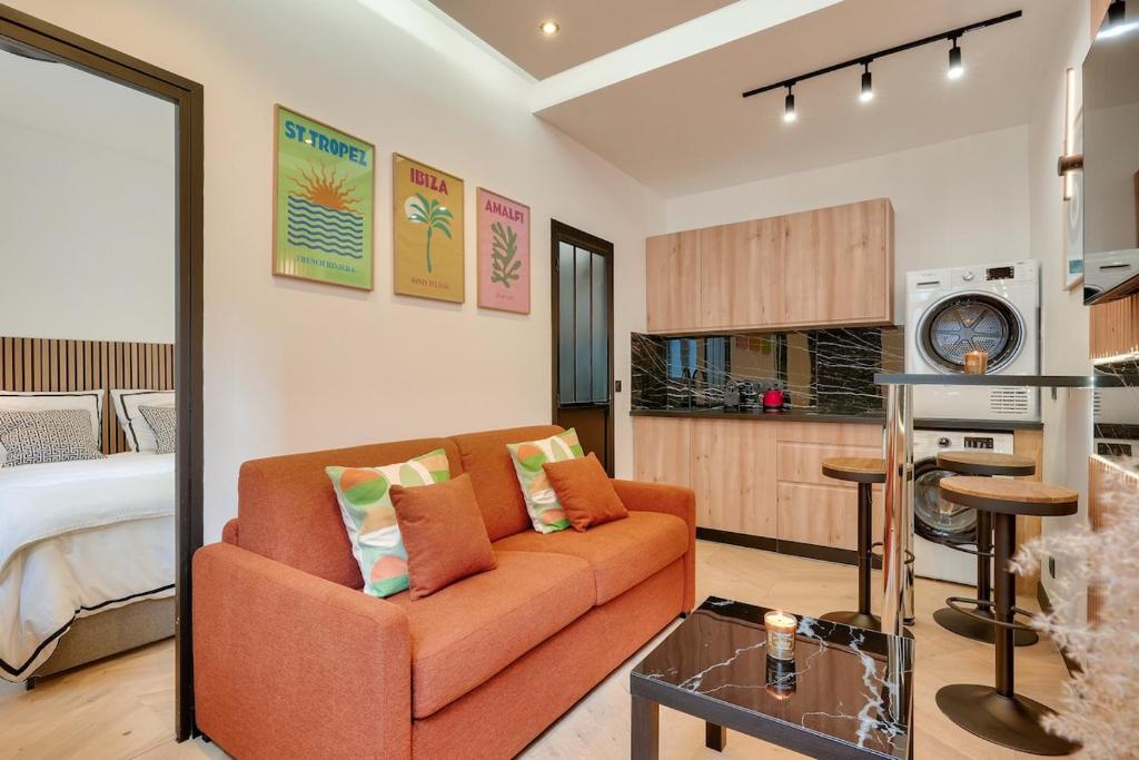 Stylish & modern apartment with jacuzzi - Paris