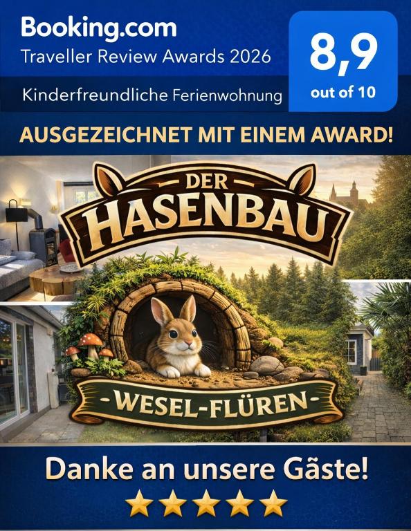 a poster for a movie with a picture of a dog in a wreathed at Hasenbau Wesel-Flüren in Wesel