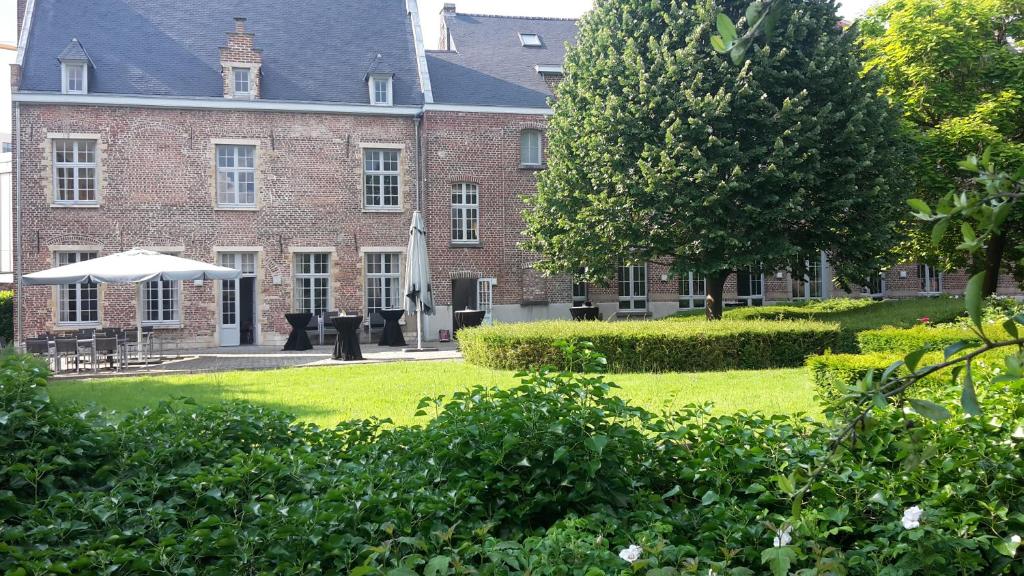 Zahrada ubytování Irish College Leuven