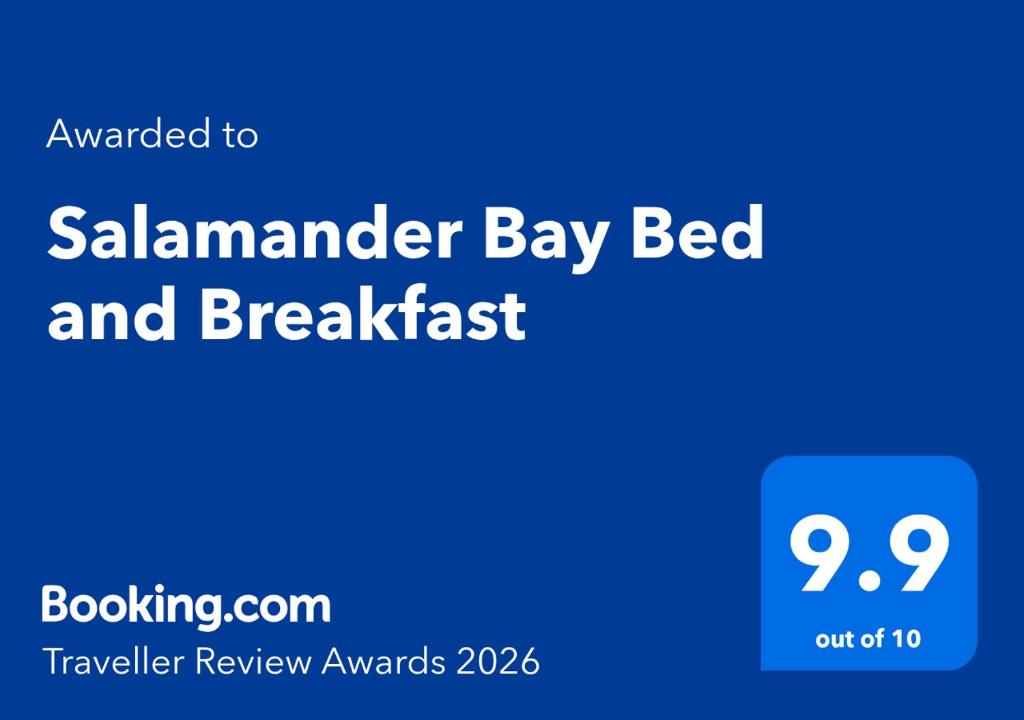 a screenshot of the saamander bay bed and breakfast website at Salamander Bay Bed and Breakfast in Salamander Bay
