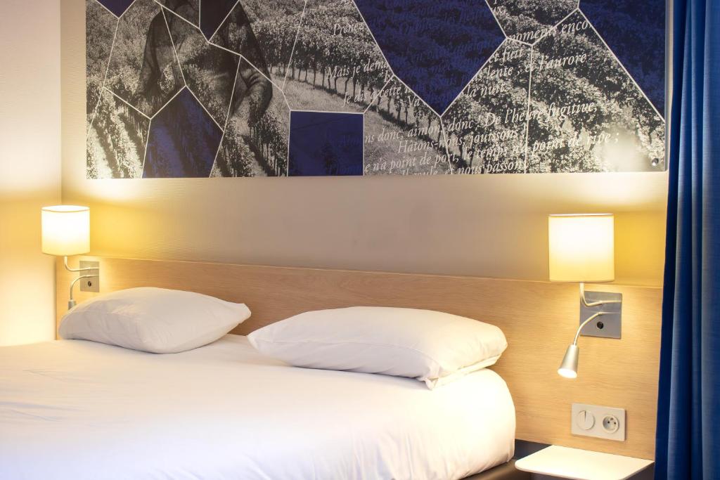 Brit Hotel Mâcon Centre Gare - Habitación Estándar Con Cama Doble